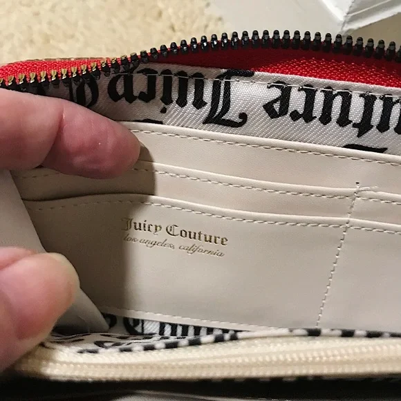 🆕🔥HTF/RARE JUICY COUTURE BEAUTIFUL RED&BROWN WALLET STILL IN THE BOX NWT&NIB - Picture 6 of 13